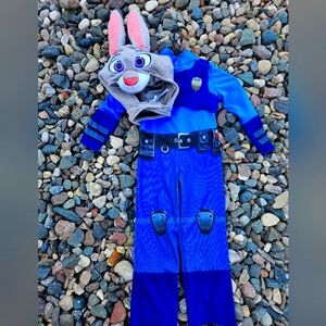 Zootopia Judy Hopps Bunny Halloween Costume 3t/4t